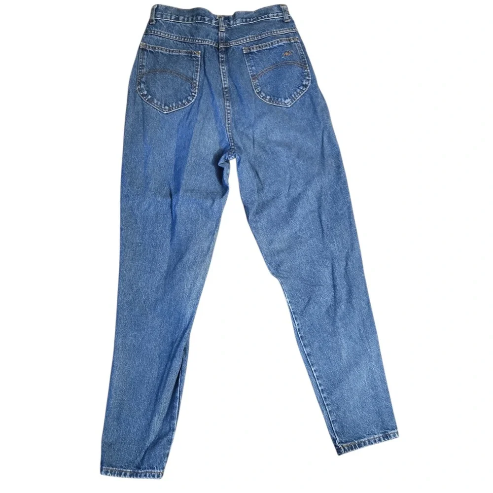 Vintage CHIC Jeans Loose Fit Straight Leg High Rise Womens Sz 14 Tall 31